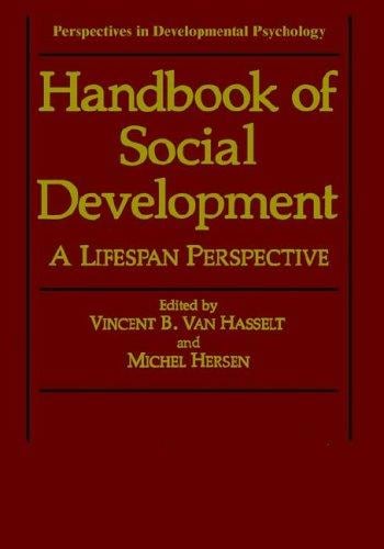 Handbook of social development