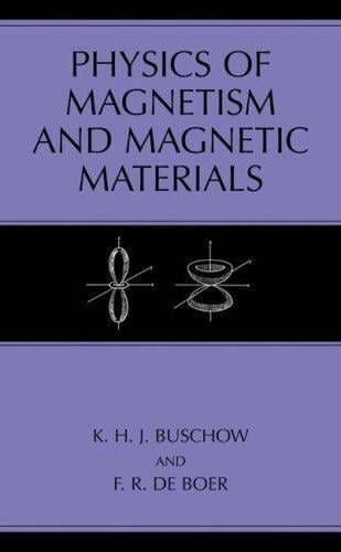 Physics of magnetism and magnetic materials