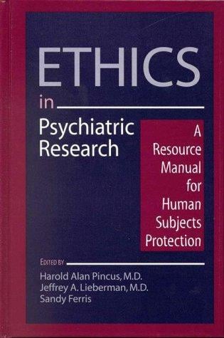 Ethics in psychiatric research
