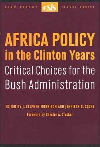Africa policy in the Clinton years
