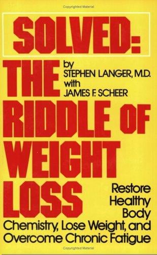 Solved-- the riddle of weight loss
