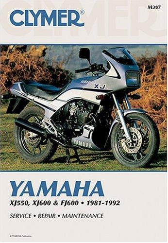 Clymer Yamaha FJ600, XJ550 & XJ600, 1981-1992