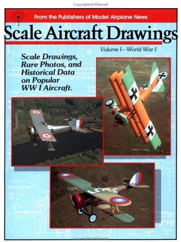 Scale aircraft drawings