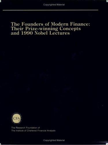 The founders of modern finance