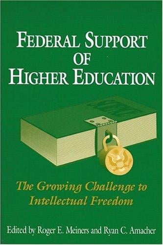 Federal support of higher education