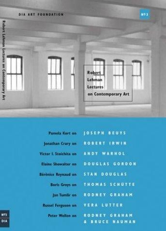 Robert Lehman Lectures On Contemporary Art No.3