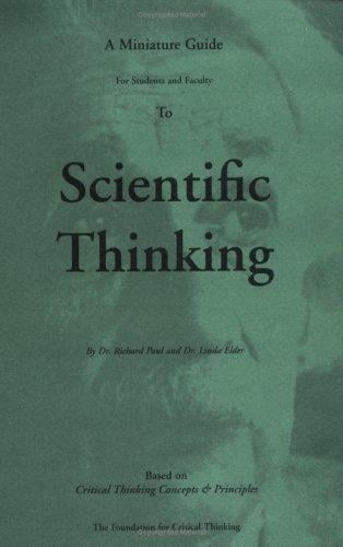 A miniature guide for students and faculty to scientific thinking
