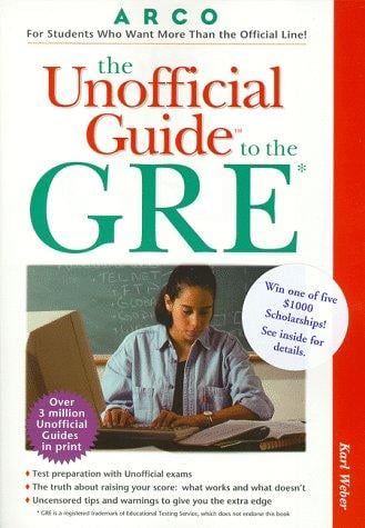 The Unofficial Guide to the Gre (Unofficial Test-Prep Guides)