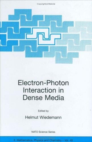 Electron-Photon Interaction in Dense Media