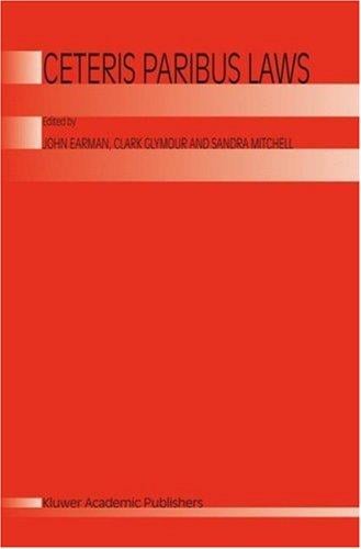 Ceteris paribus laws