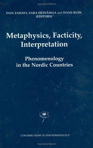 Metaphysics, facticity, interpretation