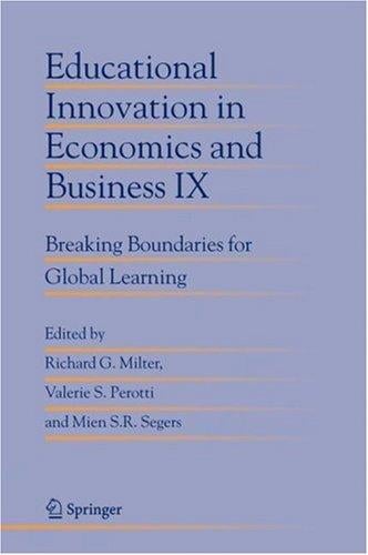 Educational innovation in economics and business