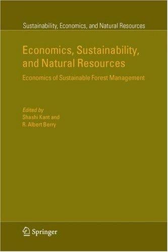 Economics, sustainability, and natural resources
