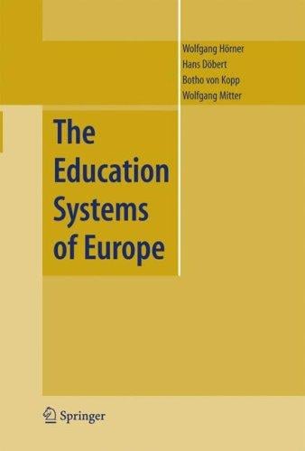 The Education systems of Europe
