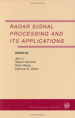 Radar signal processing and its applications