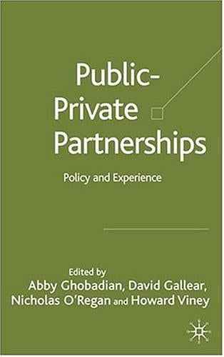 Public-private partnerships