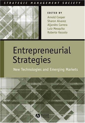 Entrepreneurial strategies