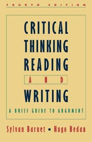 Critical thinking, reading, and writing