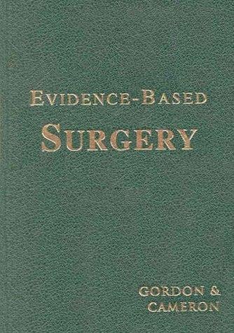 Evidence-based surgery