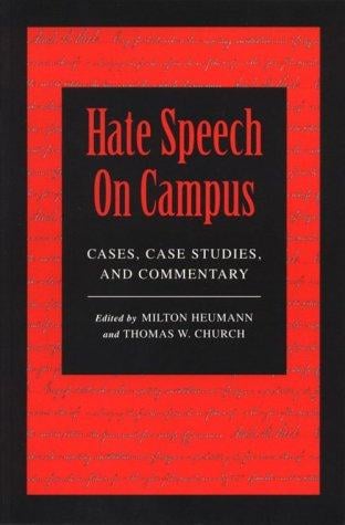 Hate speech on campus