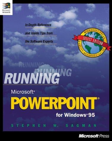 Running Microsoft PowerPoint for Windows 95