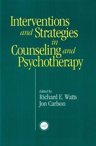 Interventions and strategies in counseling and psychotherapy