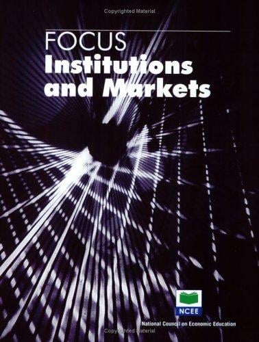 Institutions and markets
