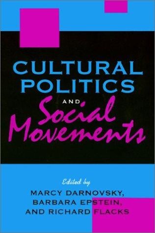 Cultural politics and social movements