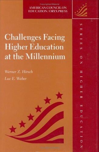 Challenges facing higher education at the millennium