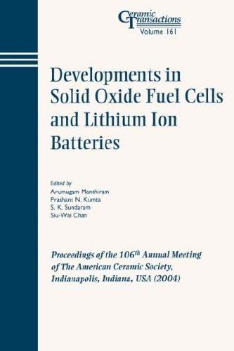 Developments in solid oxide fuel cells and lithium ion batteries