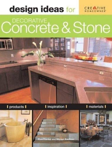 Design ideas for decorative concrete & stone
