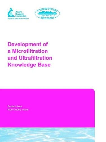 Development of a microfiltration and ultrafiltration knowledge base