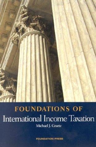 Foundations of international income taxation
