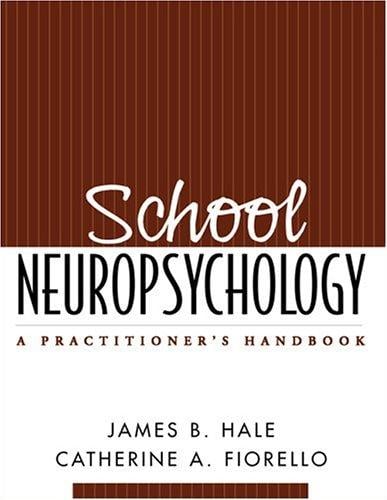 School neuropsychology : a practitioner's handbook