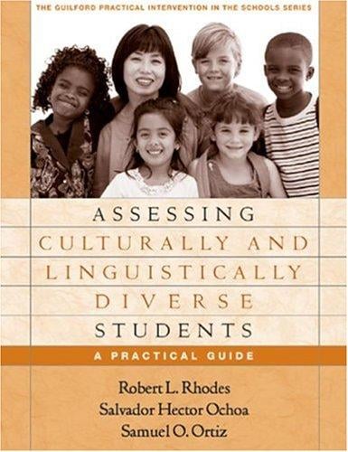 Assessing culturally and linguistically diverse students
