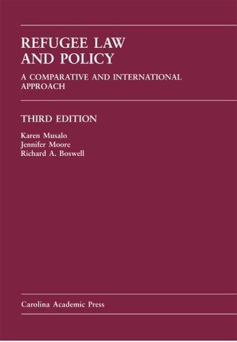 Refugee law and policy