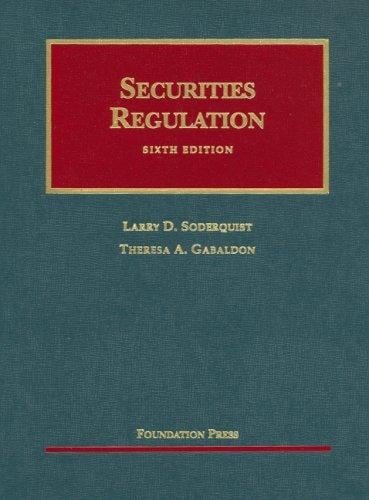 Securities regulation