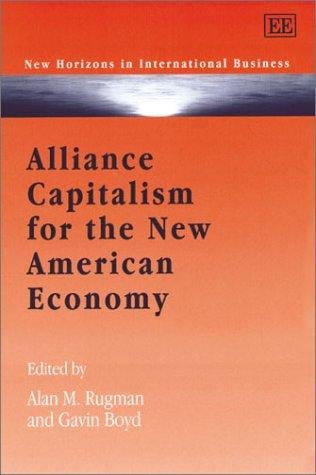Alliance capitalism for the new American economy