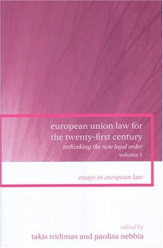 European Union law for the twenty-first century