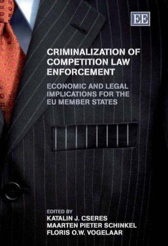 Criminalization of competition law enforcement
