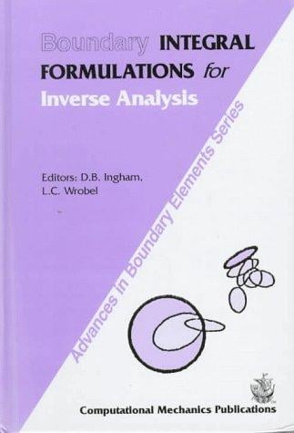 Boundary integral formulations for inverse analysis