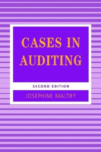 Cases in auditing