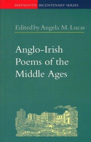 Anglo-Irish poems of the Middle Ages