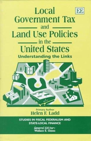 Local government tax and land use policies in the United States