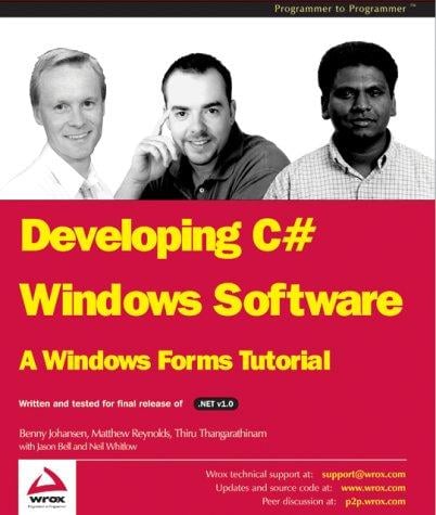 Developing C# Windows Software