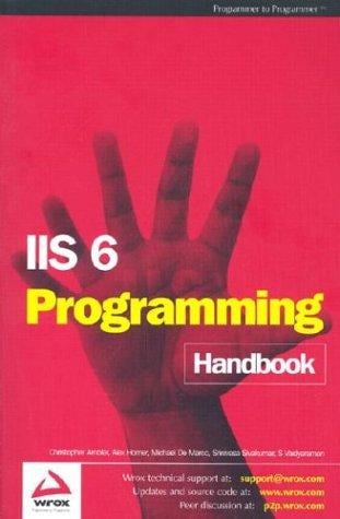 IIS 6 programming handbook