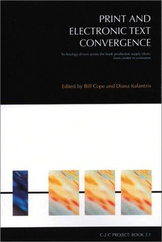 Print and electronic text convergence