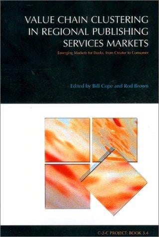 Value chain clustering in regional publishing services markets