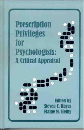 Prescription privileges for psychologists