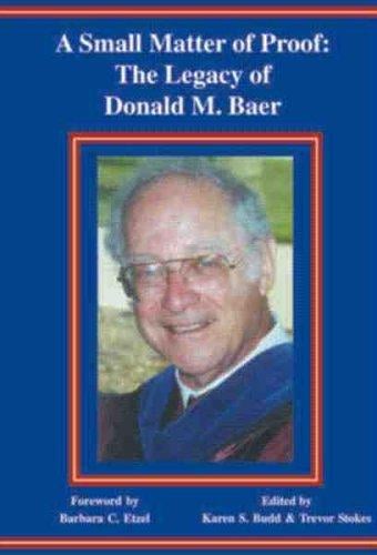 A small matter of proof